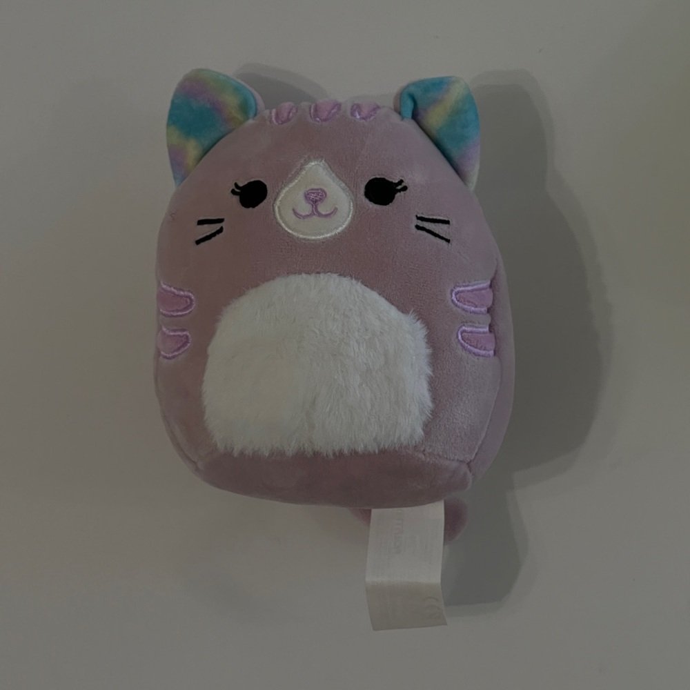 Tabitha the Purple Tabby 5-inch Squish-mallow